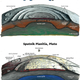 Comparison of mantle uplift in the Moon’s Orientale Basin with proposed ocean uplift in Sputnik Planitia. Image: James Tuttle Keane